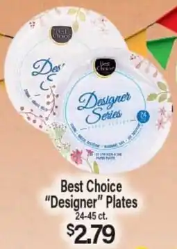 Angelo Caputo's Fresh Market Best Choice Designer Plates offer