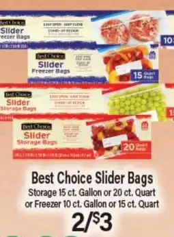 Angelo Caputo's Fresh Market Best Choice Slider Bags offer