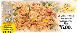 Angelo Caputo's Fresh Market La Bella Romana Homemade Spanish-Style Rice offer