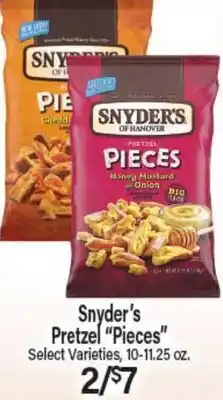 Angelo Caputo's Fresh Market Snyder's Pretzel Pieces offer