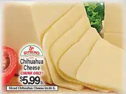 Angelo Caputo's Fresh Market Sliced Chihuahua Cheese offer