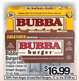 Angelo Caputo's Fresh Market Bubba Burgers offer
