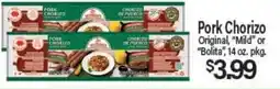 Angelo Caputo's Fresh Market Pork Chorizo offer