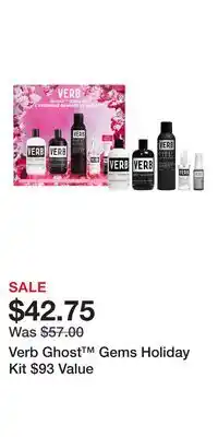 Nordstrom Verb Ghost Gems Holiday Kit $93 Value offer