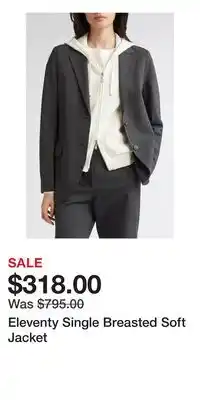 Nordstrom Eleventy Single Breasted Soft Jacket offer