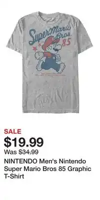 Nordstrom NINTENDO Men's Nintendo Super Mario Bros 85 Graphic T-Shirt offer