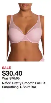 Nordstrom Natori Pretty Smooth Full Fit Smoothing T-Shirt Bra offer