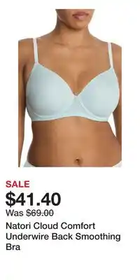 Nordstrom Natori Cloud Comfort Underwire Back Smoothing Bra offer