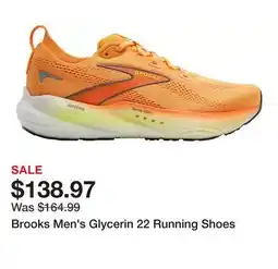 Dick's Sporting Goods Brooks Men's Glycerin 22 Running Shoes offer