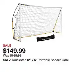 Dick's Sporting Goods SKLZ Quickster 12' x 6' Portable Soccer Goal offer