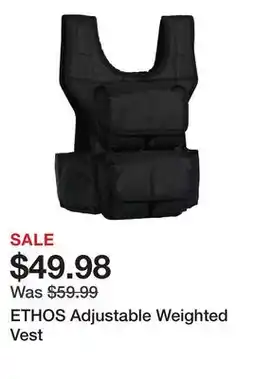 Dick's Sporting Goods ETHOS Adjustable Weighted Vest offer