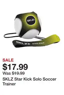 Dick's Sporting Goods SKLZ Star Kick Solo Soccer Trainer offer