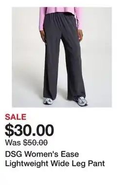 Dick's Sporting Goods DSG Women's Ease Lightweight Wide Leg Pant offer