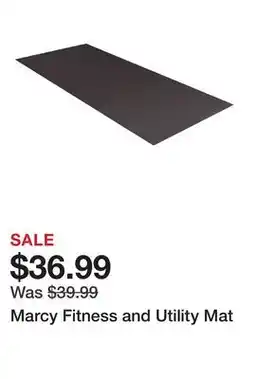 Dick's Sporting Goods Marcy Fitness and Utility Mat offer