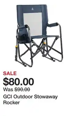 Dick's Sporting Goods GCI Outdoor Stowaway Rocker offer