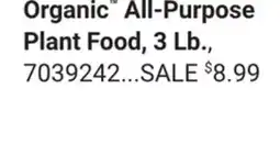 Ace Hardware Miracle-Gro Organic All-Purpose Plant Food, 3 Lb offer
