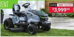 Ace Hardware EGO POWER + 56V 42 Lawn Tractor Kit offer