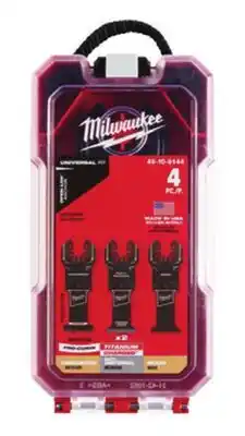 Ace Hardware Select Milwaukee Hand Tools & Accessories 4 Pc. Oscillating Multi-Tool Blade Set offer