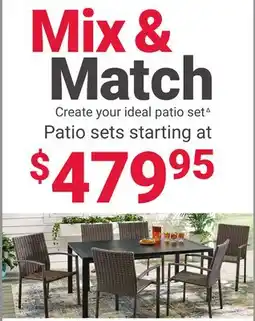 Ace Hardware ideal patio set offer