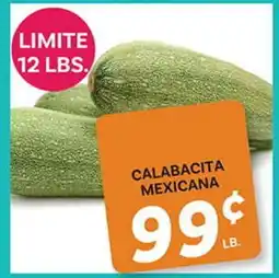 El Paso Grande CALABACITA MEXICANA offer