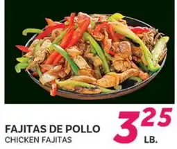 El Paso Grande FAJITAS DE POLLO offer