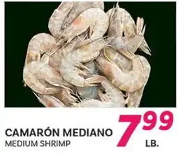 El Paso Grande MEDIUM SHRIMP offer
