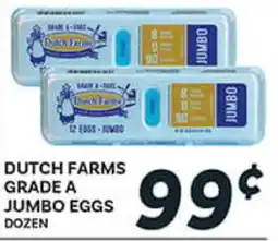 El Paso Grande DUTCH FARMS GRADE A JUMBO EGGS offer