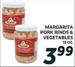 El Paso Grande MARGARITA PORK RINDS & VEGETABLES offer