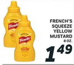 El Paso Grande FRENCH'S SQUEEZE YELLOW MUSTARD offer