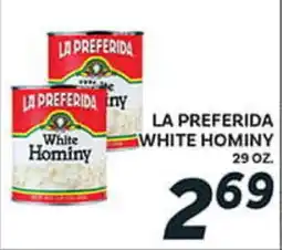 El Paso Grande LA PREFERIDA WHITE HOMINY offer