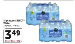 Albertsons Signature Select Water offer