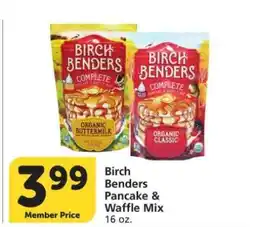 Albertsons Birch Benders Pancake & Waffle Mix offer