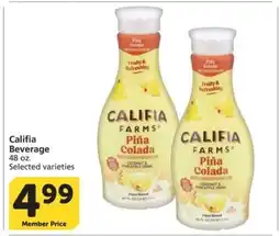 Albertsons Califia Beverage offer