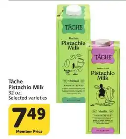 Albertsons Tâche Pistachio Milk offer