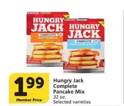 Albertsons Hungry Jack Complete Pancake Mix offer