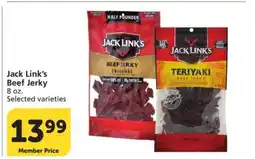 Albertsons Jack Link's Beef Jerky offer