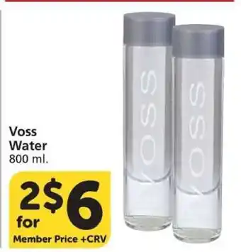 Albertsons Voss Water offer