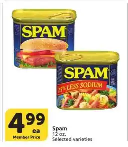 Albertsons Spam offer