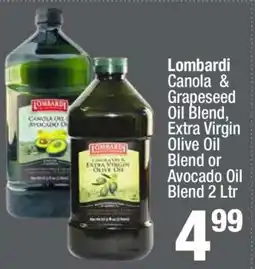 Super King Markets Lombardi Canola & Grapeseed Oil Blend, Extra Virgin Olive Oil Blend or Avocado Oil Blend 2 Ltr offer