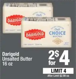 Super King Markets Darigold Unsalted Butter offer
