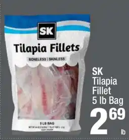 Super King Markets SK Tilapia Fillet 5 lb Bag offer