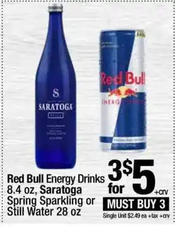 Super King Markets Red Bull Energy Drinks offer