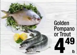 Super King Markets Golden Pompano or Trout offer