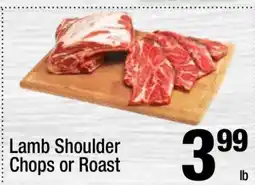 Super King Markets Lamb Shoulder Chops or Roast offer