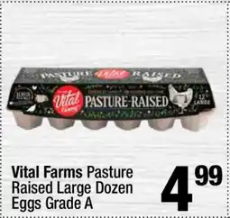 Super King Markets Vital Farms Pasture Raised Large Dozen Eggs Grade A offer