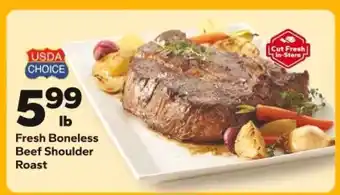 Fresh Boneless Beef Shoulder Roast
