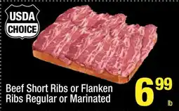 Super King Markets Beef Short Ribs or Flanken Ribs offer