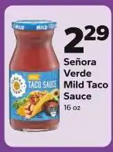 Save a Lot Señora Verde Mild Taco Sauce offer