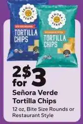 Save a Lot Señora Verde Tortilla Chips offer