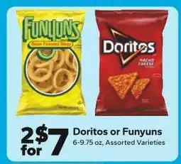 Save a Lot Doritos or Funyuns offer